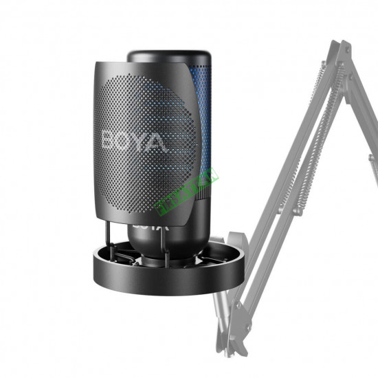 Boya K3 RGB Aydınlatmalı Masa Üstü Condenser USB Mikrofon Boya K3 RGB Aydınlatmalı Masa Üstü Condenser USB Mikrofon