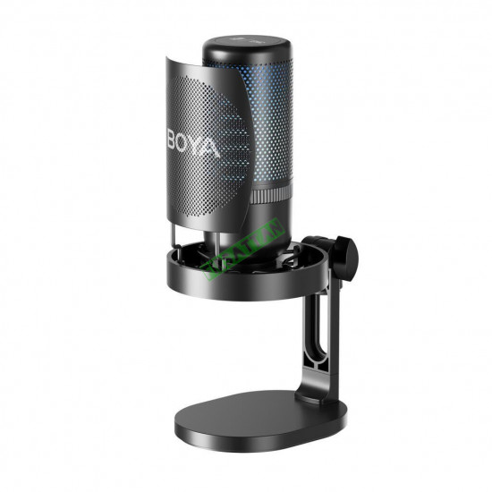 Boya K3 RGB Aydınlatmalı Masa Üstü Condenser USB Mikrofon Boya K3 RGB Aydınlatmalı Masa Üstü Condenser USB Mikrofon