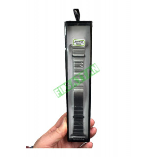 42-44-45-46-49 MM Dolgu Çelik Premium Kordon Kolay Tak Çıkar Pimli Gümüş