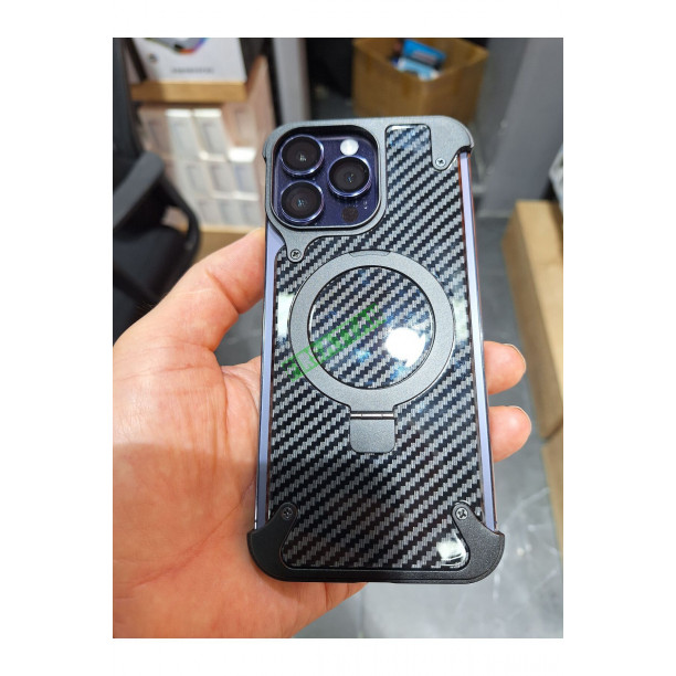 İPHONE 15 PROMAX GERÇEK KARBON BUMPER KILIF