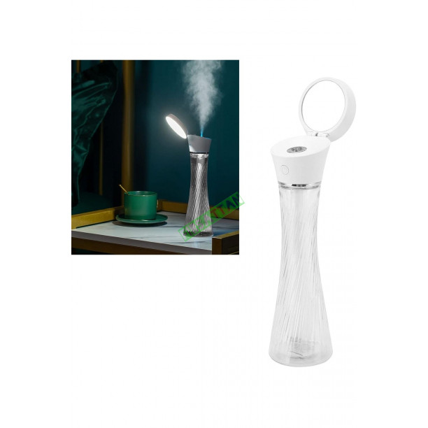 Hava Nemlendirici Difüzör Esansiyel Ultrasonik Araba Ev Aroma Difüzör Lamba 250 ml Beyaz
