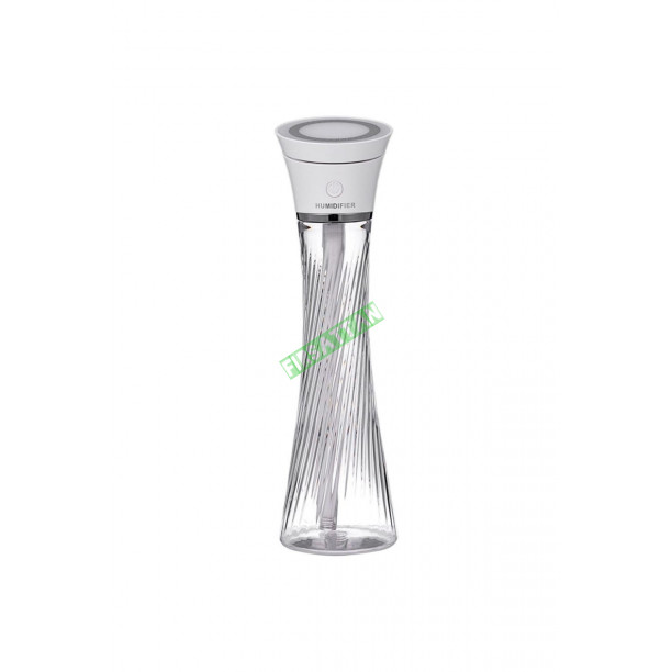 Hava Nemlendirici Difüzör Esansiyel Ultrasonik Araba Ev Aroma Difüzör Lamba 250 ml Beyaz