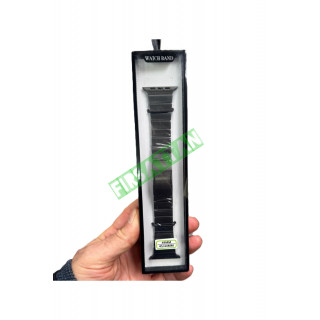 42-44-45-46-49 MM Dolgu Çelik Kordon Kolay Tak Çıkar Pimli füme
