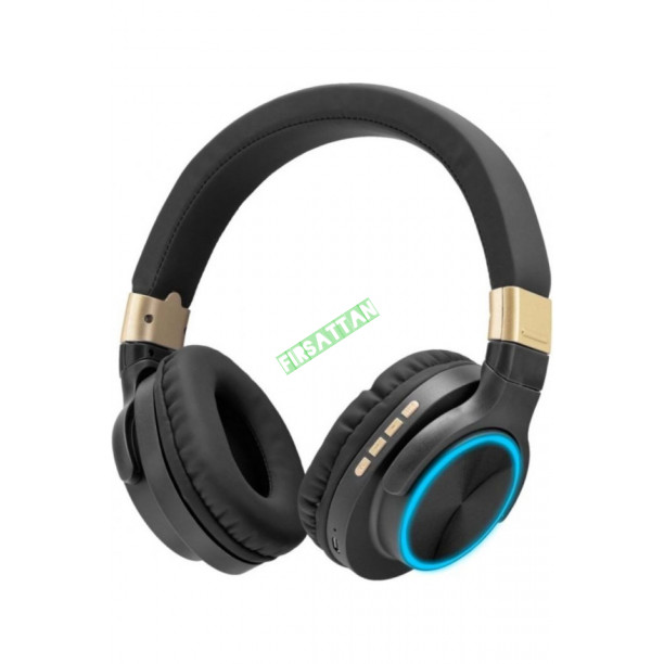Hz-bt760 Rgb Işıklı Kulak Üstü Bluetooth Kulaklık Işıklı
