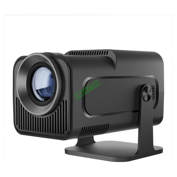 HY320 Mini Siyah Taşınabilir Sinema Projeksiyon Cihazı Ev Sineması Bluetooth Android Projeksiyon