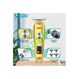 PROFESSIONAL  Turbo  LCD Ekranlı  Şarjlı Tıraş Makinesi