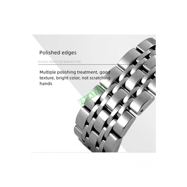 Fırsattan 38-40-41-42-44-45-49 MM İNCE ROLEX TİPİ PREMİUM ÇELİK KORDONLAR