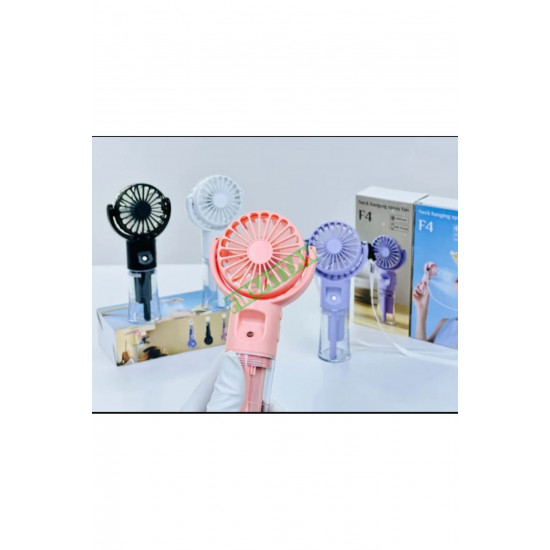 F4 2 in 1 USB Mini Fan ve Nemlendirici Boyun Askı İpli F4 2 in 1 USB Mini Fan ve Nemlendirici Boyun Askı İpli