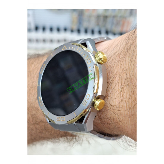 S30 Max Gümüş Gold Ve Siyah Gold Akıllı Saat S30 Max Gümüş Gold Ve Siyah Gold Akıllı Saat