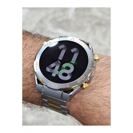 S30 Max Gümüş Gold Ve Siyah Gold Akıllı Saat S30 Max Gümüş Gold Ve Siyah Gold Akıllı Saat