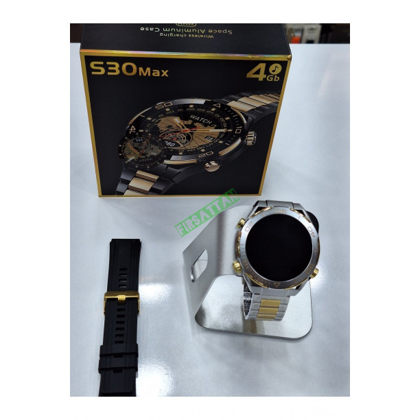 S30 Max Gümüş Gold Ve Siyah Gold Akıllı Saat