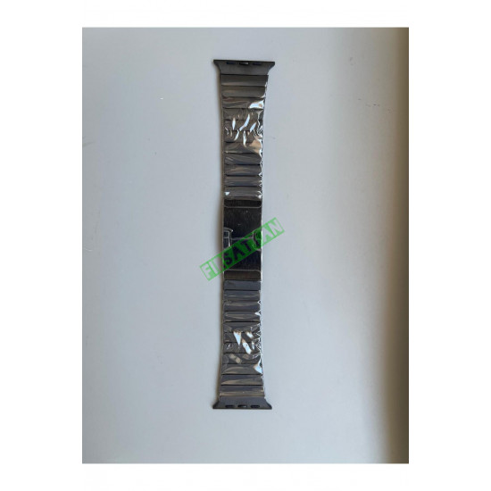 42-44-45-49 mm Premium Kalite Dolgu Çelik Balık Sırtı Model Apple Watch Uyumlu Kordon 42-44-45-49 mm Premium Kalite Dolgu Çelik Balık Sırtı Model Apple Watch Uyumlu Kordon