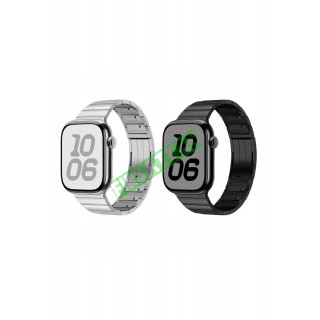 42-44-45-46-49 MM Dolgu Çelik Premium Kordon Kolay Tak Çıkar Pimli Siyah