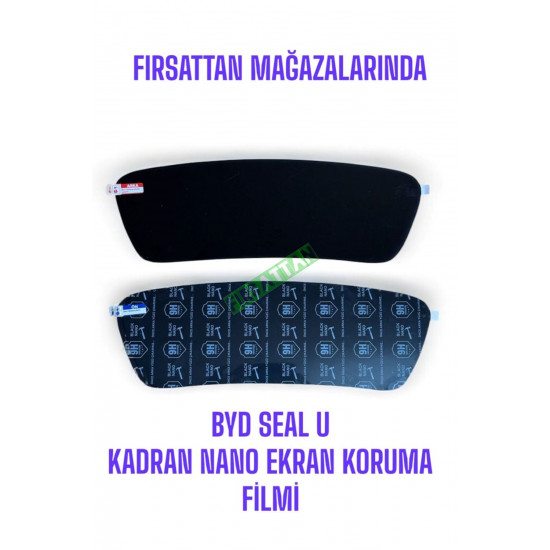 BYD SEAL U TABLET VE KADRAN İÇİN NANO EKRAN KORUMA FİLMİ BYD SEAL U TABLET VE KADRAN İÇİN NANO EKRAN KORUMA FİLMİ