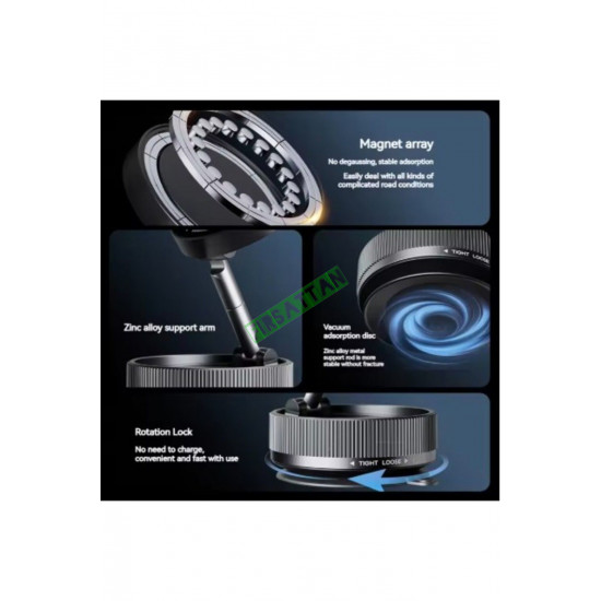 Vakum Manyetik Magsafe Araç Telefonu Tutucu Katlanabilir Vantuz iphone 16 15 14 13 12 11 Pro Max Sam Vakum Manyetik Magsafe Araç Telefonu Tutucu Katlanabilir Vantuz iphone 16 15 14 13 12 11 Pro Max Sam