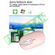 M1 Kablosuz Mouse Bluetooth Wireless Çift Mod lu USB 2.4g Şarj Edilebilir 800/1200/1600dpi Rgb Fare M1 Kablosuz Mouse Bluetooth Wireless Çift Mod lu USB 2.4g Şarj Edilebilir 800/1200/1600dpi Rgb Fare