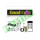 LED Ekran Matrix Panel Cama Yapışan 60 cm Boy 16x96 pixel LED Ekran Matrix Panel Cama Yapışan 60 cm Boy 16x96 pixel
