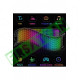 LED Ekran Matrix Panel Cama Yapışan 60 cm Boy 16x96 pixel LED Ekran Matrix Panel Cama Yapışan 60 cm Boy 16x96 pixel