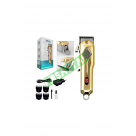 INSUA HK-770 Profesyonel Şarjlı LED Ekranlı Tıraş Makinesi Gold