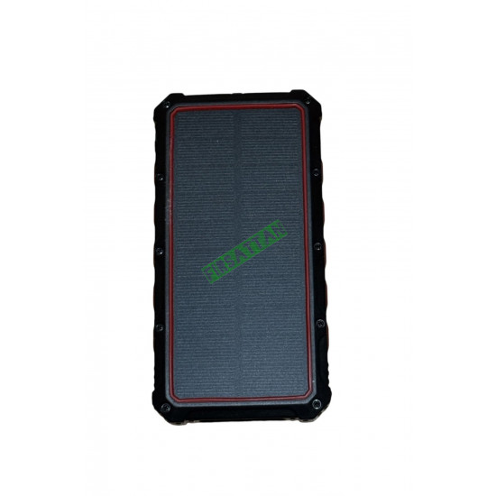 Solar Enerjili Wireless Özellikli 20000 Mah Solar Powerbank - 2+1 Çıkışlı Solar Enerjili Wireless Özellikli 20000 Mah Solar Powerbank - 2+1 Çıkışlı