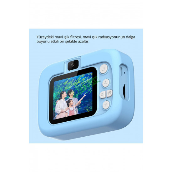 Angeleye KS-102 Çocuklar İçin Dijital Kamera Mavi Angeleye KS-102 Çocuklar İçin Dijital Kamera Mavi