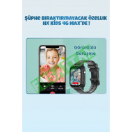 HX 4G MAX GÖRÜNTÜLÜ GÖRÜŞMELİ AKILLI ÇOÇUK TAKİP SAATİ KOLYE HEDİYELİ
