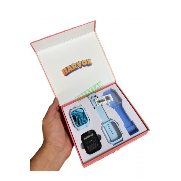 HARWOX HX 4G PRO Görüntülü Görüşmeli Akıllı Çocuk Takip Saati BTK Kayıtlı Mavi
