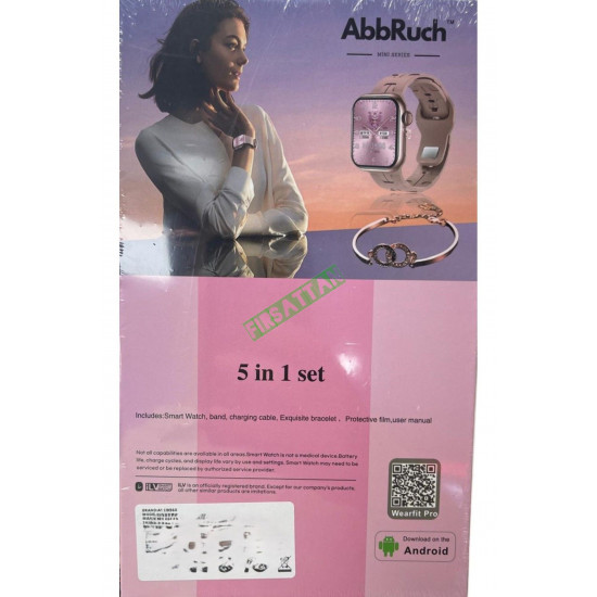 HK 9 MİNİ PREMİUM 41 MM ROSE RENK 3 KORDON EKRAN KORUYUCU VE TAŞLI BİLEKLİK HEDİYELİ HK 9 MİNİ PREMİUM 41 MM ROSE RENK 3 KORDON EKRAN KORUYUCU VE TAŞLI BİLEKLİK HEDİYELİ