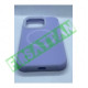 Apple iPhone 15 Pro Premium Silikon Kılıf Lila