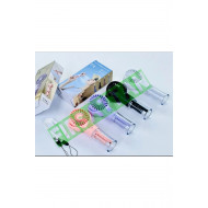 F4 2 in 1 USB Mini Fan ve Nemlendirici Boyun Askı İpli