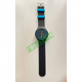 Rower Silikon Kordonlu Unisex Kol Saati Siyah