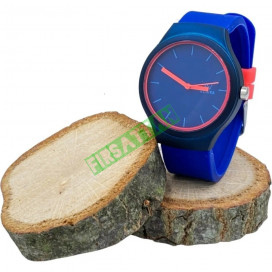 Rower Silikon Kordonlu Unisex Kol Saati Mavi