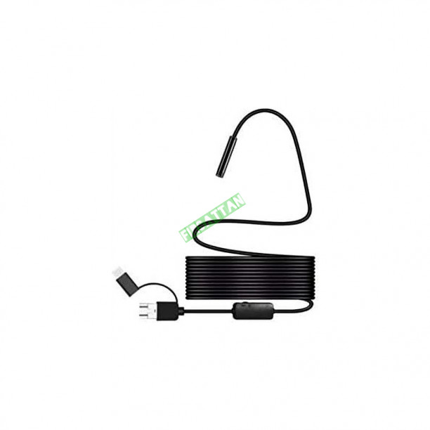0 Metre Kablolu, 6 LED'li Endoskop Kamera