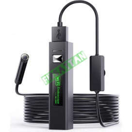 Yılan Kamera Wifi 10M HD 1200P  Su Geçirmez 8 LED 8mm Lens