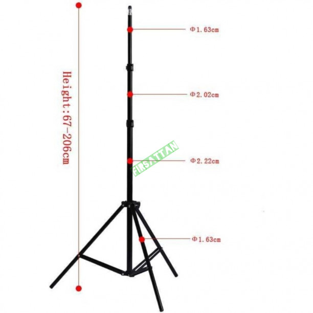 Teleskopik Tripod 2.1 Metre 