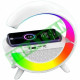 BT-2301 Wireless Kablosuz Şarj Destekli Radyolu Rainbow Aydınlatmalı Bluetooth Hoparlör Fm Radyo BT-2301 Wireless Kablosuz Şarj Destekli Radyolu Rainbow Aydınlatmalı Bluetooth Hoparlör Fm Radyo