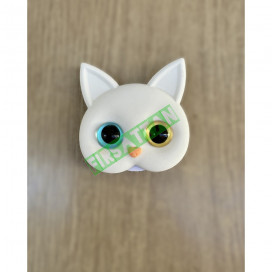 Renkli Gözlü Kedi Hello Kitty Telefon Tutacağı beyaz 2 renk