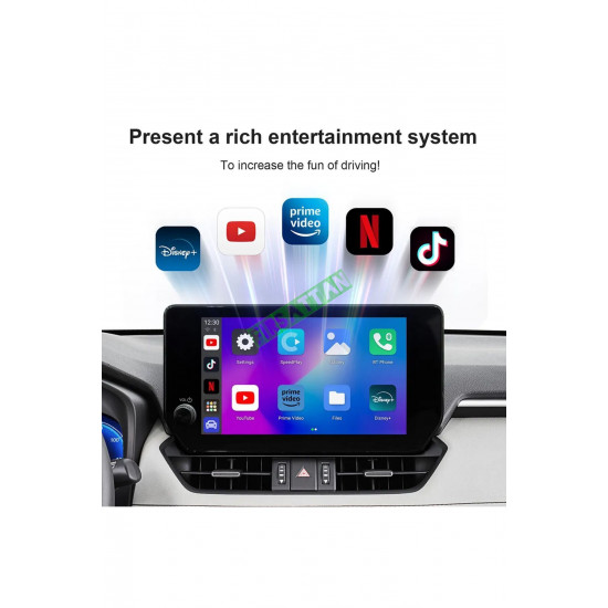 Wireless Carplay Android Araba 4 Çekirdekli Akıcı Full Hd 1080P Wifi 2.4/5G A133AllWinner Chip Wireless Carplay Android Araba 4 Çekirdekli Akıcı Full Hd 1080P Wifi 2.4/5G A133AllWinner Chip