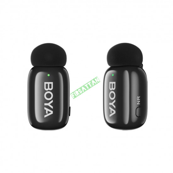 BOYA Mini Wireless Yaka Mikrofonu - Siyah BOYA Mini Wireless Yaka Mikrofonu - Siyah