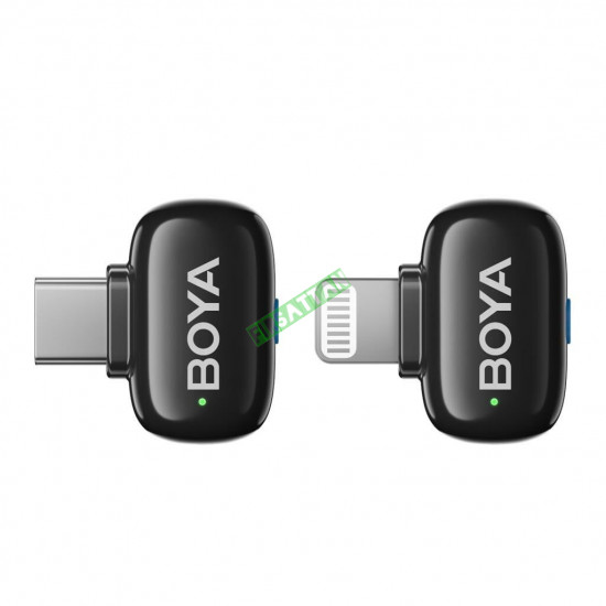 BOYA Mini Wireless Yaka Mikrofonu - Siyah BOYA Mini Wireless Yaka Mikrofonu - Siyah