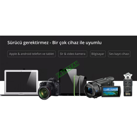 BOYA Mini Wireless Yaka Mikrofonu - Siyah BOYA Mini Wireless Yaka Mikrofonu - Siyah