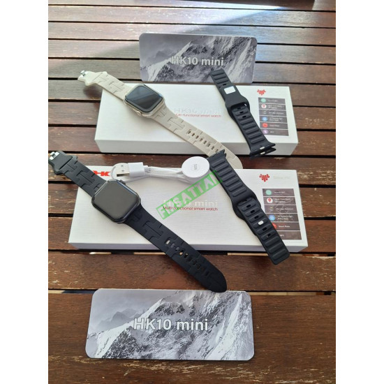 HK 10 Mini 41 mm Siyah & Titanyum Akıllı Saat HK 10 Mini 41 mm Siyah & Titanyum Akıllı Saat
