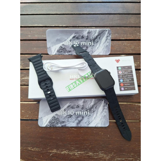 HK 10 Mini 41 mm Siyah & Titanyum Akıllı Saat HK 10 Mini 41 mm Siyah & Titanyum Akıllı Saat