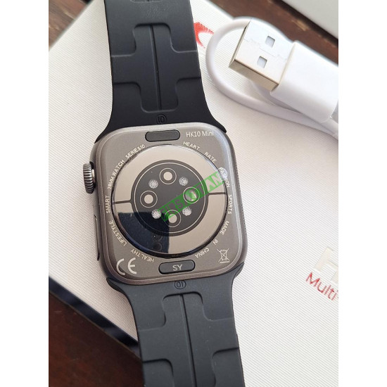 HK 10 Mini 41 mm Siyah & Titanyum Akıllı Saat HK 10 Mini 41 mm Siyah & Titanyum Akıllı Saat