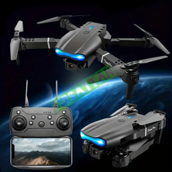 E99 Pro Drone Quadcopter Uzaktan Kumanda Kolu Dört Eksenli Uçak 4k HD 6K Fotoğraf İHA Yükseklik Sabitleme Helikopter 