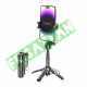 P15 Mini Selfie Çubuğu 41.5 cm Mini Grip Quadripod Aluminum Uzaktan Kumandalı P15 Mini Selfie Çubuğu 41.5 cm Mini Grip Quadripod Aluminum Uzaktan Kumandalı