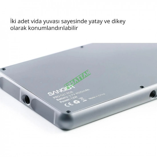 Sanger PRO-S21 RGB Led Video Efekt Işığı Sanger PRO-S21 RGB Led Video Efekt Işığı