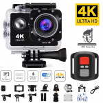 4K Aksiyon Kamera 1080P/30FPS Wifi 2.0 Sualtı Su geçirmez Kask Video Kayıt Kamera 