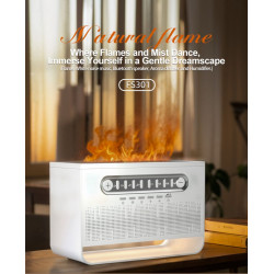  8 Doğa sesli Aroma Difüzör Nemlendirici ve Bluettoth Hoparlör 