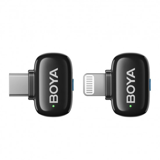 BOYA Mini Wireless Yaka Mikrofonu - Siyah BOYA Mini Wireless Yaka Mikrofonu - Siyah
